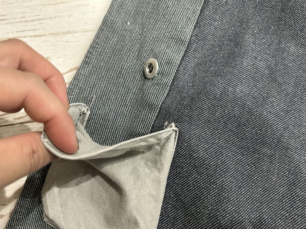 内ポケットを開くと